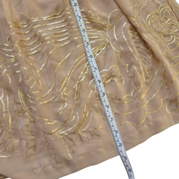 Johnny Martin Women's Empire Waist Mini Dress Size 3 Homecoming Dress Party - Picture 8 of 9